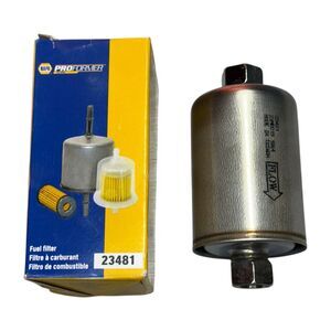 NAPA ProFormer Fuel Filter #23481 Cellulose In-Line Engine Protection